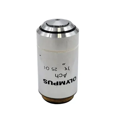 Olympus Ach 100x / 1.25 Oil Immersion Microscope Objective Lens (Part# 1-UB135)