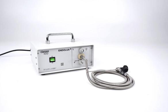 Classen + Co Endolux 1 with Henke-Sass Wolf 122080 0-Degree Endoscope-cover