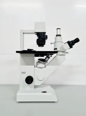 Hund Wetzlar Wilovert Inverted Microscope with Objectives