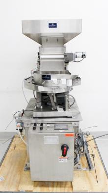 R-Tech 15-110AC-FC-B-H-CS Vibratory Bowl Feeder with Hopper and Conveyor-cover
