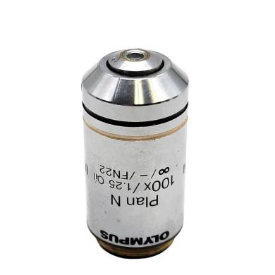 Olympus Plan N 100x 1.25 Oil Immersion Microscope Objective for BX Series-cover