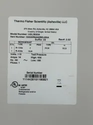 Thermo Scientific Revco UGL3020A Laboratory Refrigerator with Digital Temperature Control, 6 of 6