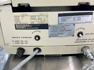 Beckman E4 Airfuge High-Speed Air-Driven Ultracentrifuge, 4 of 4