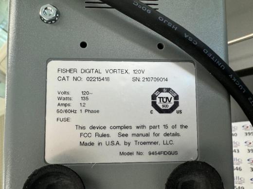Fisherbrand Digital Vortex Mixer-cover