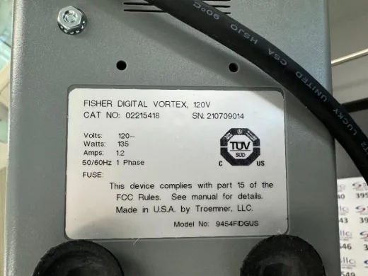 Fisherbrand Digital Vortex Mixer for Laboratory Sample Mixing and Agitation
