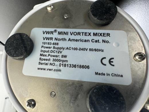 VWR Mini Vortex Mixer Model 10153-88 for Rapid Sample Mixing-cover