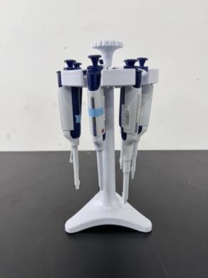 Rainin Pipet-Lite XLS Single Channel Micropipettes with Stand – Set of 7-cover