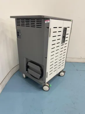 Ergotron Ergite-016 Mobile Lockable Device Charging Cart with Ventilated Steel Cabinet