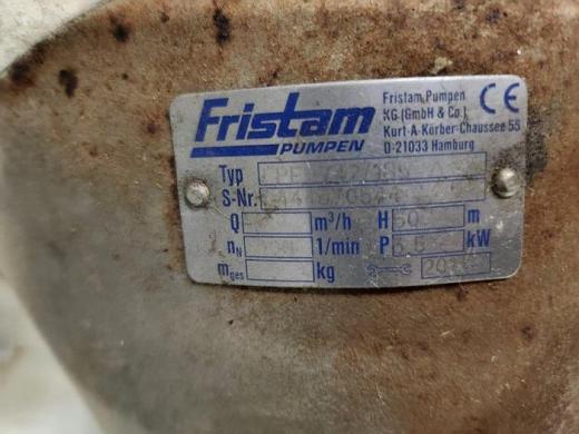 Fristam FPE742/185A Centrifugal Pump-cover