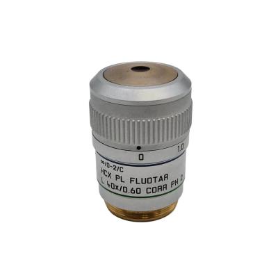Leica HCX PL Fluotar L 40x PH2 ∞/0-2/C Phase Contrast Microscope Objective-cover