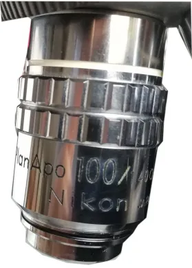 Nikon Plan APO 100x/1.40na Oil 160 Microscope Objective