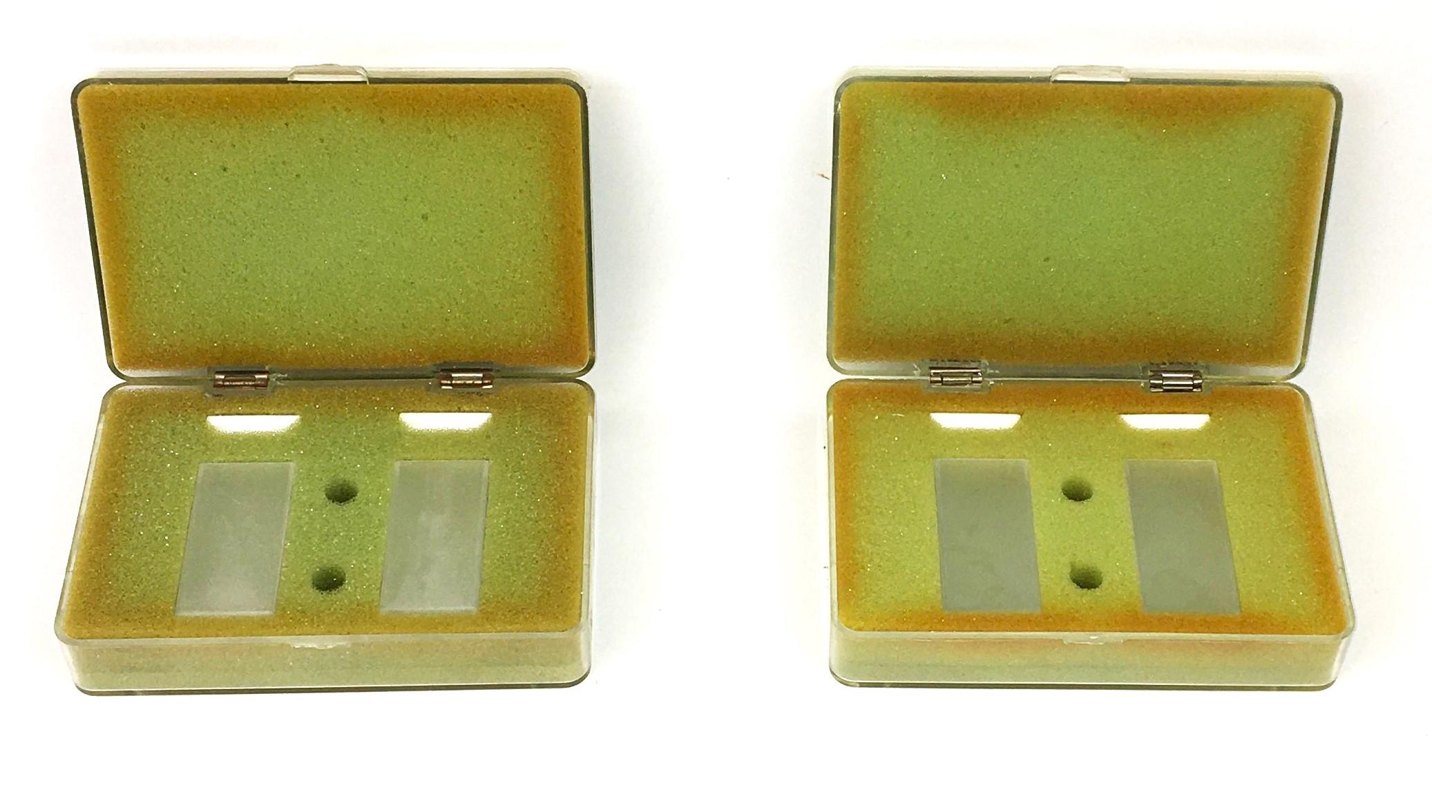 Spectrosil Quartz Micro Cuvette with Stopper 7 mL, Pack of 2