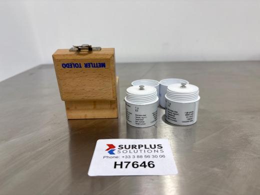 Mettler Toledo OIML E2 1g Calibration Weights x3-cover
