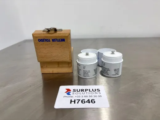 Mettler Toledo OIML E2 1g Calibration Weights x3