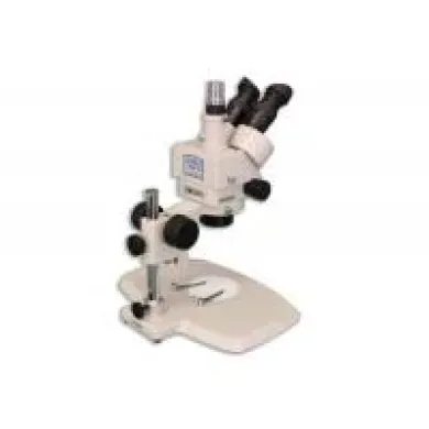 Meiji EMZ-8UD Zoom Stereo Microscope with PC Pole Stand and MA502 10x Widefield Eyepieces