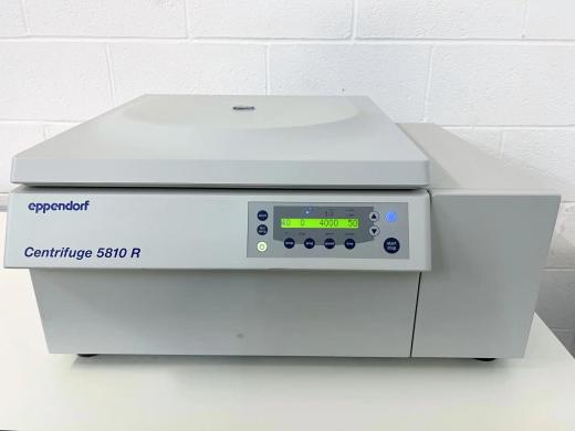 Eppendorf 5810 R Refrigerated Benchtop Centrifuge with FA-45-6-30 Rotor-cover