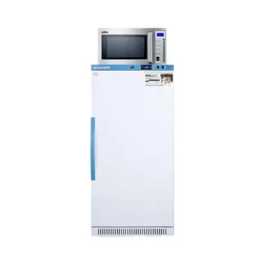 Accucold ARS8MLMC-SCM1000SS 8 cu.ft. Breast Milk Refrigerator with Commercial Microwave