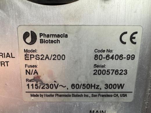 Amersham Biosciences EPS 2A200 Electrophoresis Power Supply Unit with Constant Voltage Mode-cover