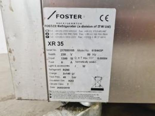 Foster Xtra XR 35 Blast Chiller-cover