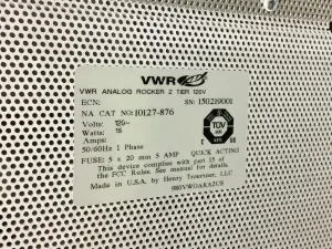 VWR Analog Rocker – Dual Tier Adjustable Platform Shaker for Cell Culture and Gel Applications, 8 of 8