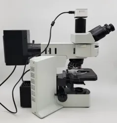Olympus BX51 Upright Fluorescence Microscope with FISH Capability and Trinocular Head, 3 of 6