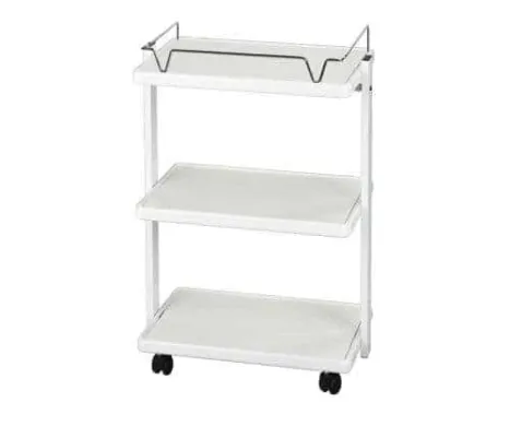 Fazzini Stainless Steel Instrument Trolley with Folding Construction