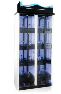 Erlab CaptairStore 832 Ductless Filtering Chemical Storage Cabinet Stainless Steel