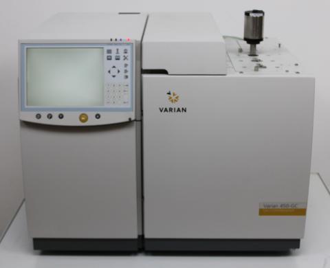 Varian 450-GC Gas Chromatograph Parts Unit with FID and TSD Detectors, 240V 50/60Hz-cover