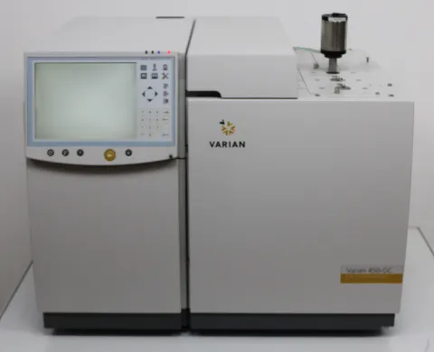 Varian 450-GC Gas Chromatograph Parts Unit with FID and TSD Detectors, 240V 50/60Hz