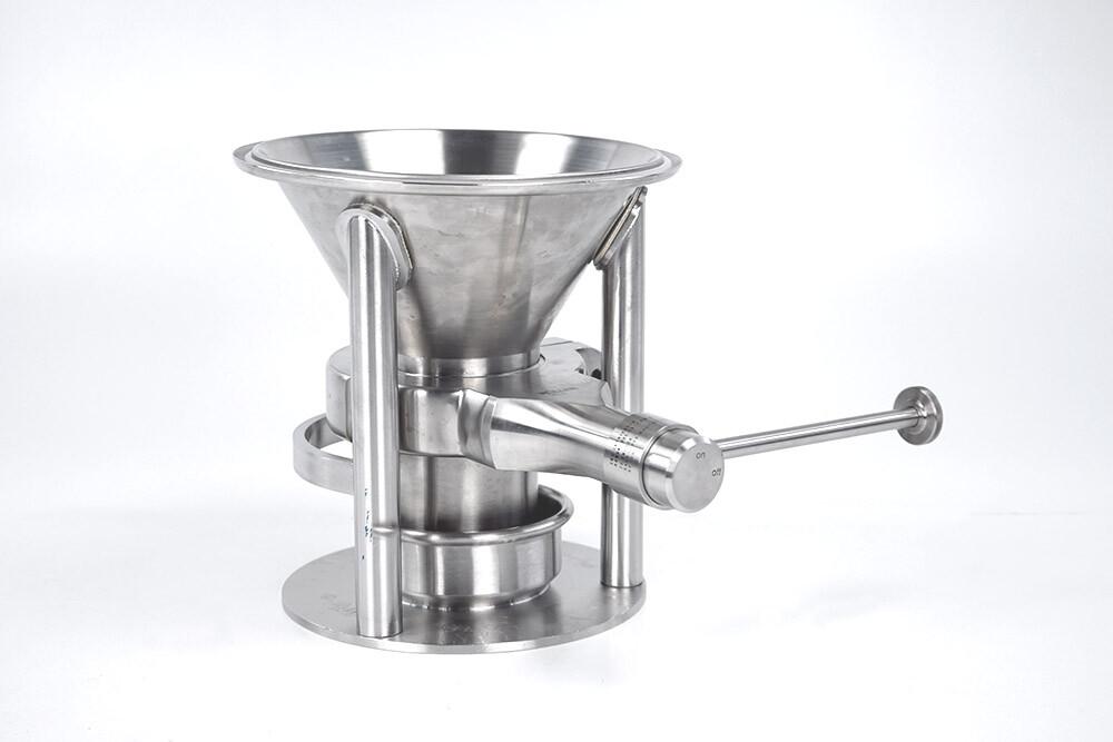 Müller Type 60 Stainless Steel Filling Funnel Filler Nest, 250 mm, 60°, NW100, 0826410