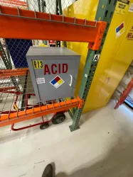 Acid Storage Safety Cabinet with Single Steel Door and Acid-Resistant Tray, 2 of 4