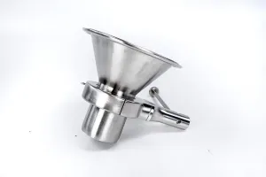 Müller Type 60 Stainless Steel Funnel 250 mm 60° NW100 0826410, 2 of 5