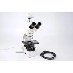 Leica DMLS Trinocular Microscope with Abbe Condenser and DFC450, 7 of 9