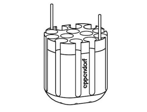 Eppendorf 13 x 5.5-12ml Adapters, Cat. # 5804791002-cover