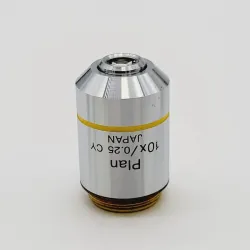 Olympus Plan 10x CY Microscope Objective Lens, 2 of 2