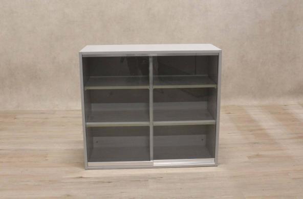 Potteau Glass Sliding Door Cabinet 900 Laboratory Storage Unit-cover