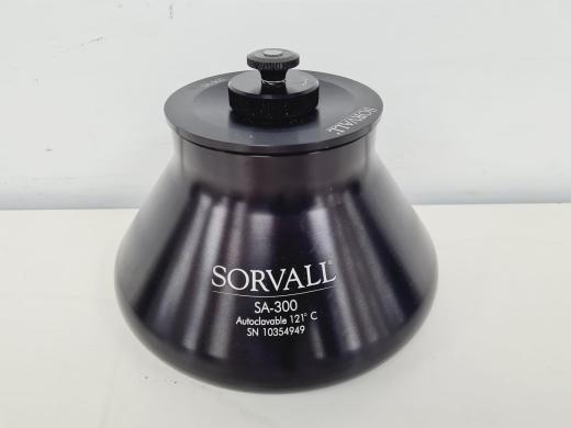 Sorvall SA-300 Fixed Angle Rotor 6x50ml 25000RPM Lab-cover