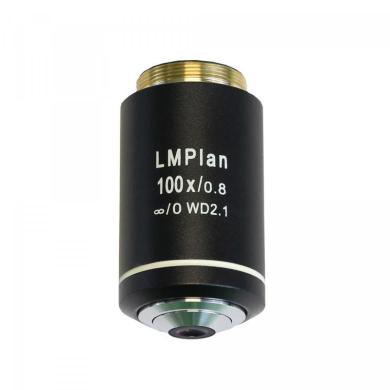 Unitron 100x Dry Long Working Distance Plan Achromat Microscope Objective-cover