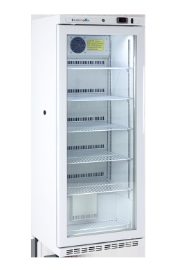 K2 Scientific K210GDR 10 Cu. Ft. Upright Laboratory Refrigerator with Glass Door-cover