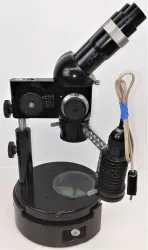 International Binocular Stereo Microscope with Variable Transformer and Lamp (7.56X to 48X), 5 of 19