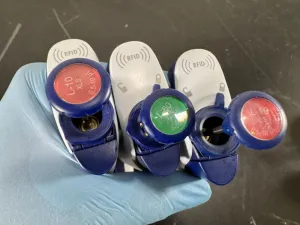 Rainin Pipet-Lite XLS Multichannel Pipettes Set - Volume-Adjustable Liquid Handling with RFID Caps (Qty 10), 2 of 4