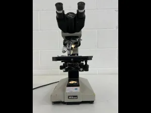Nikon Labophot Upright Binocular Microscope with Phase, Brightfield, and Darkfield Illumination, 16 of 25