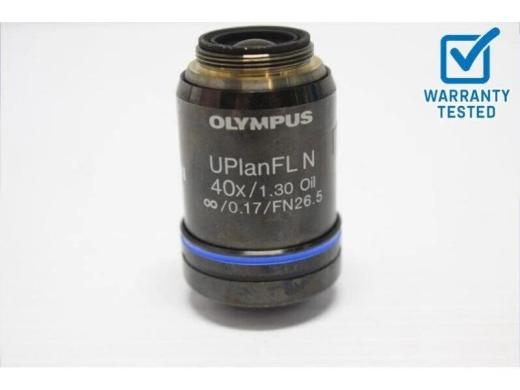 Olympus UPlanFL N 40x/1.30 Oil Immersion Microscope Objective-cover