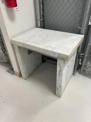 Solid Marble Laboratory Workbench with Chemical-Resistant Surface