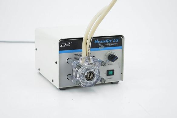 Cole-Parmer Masterflex Ecodrive LS 7554-95 Variable-Speed Peristaltic Pump with 7024-20 Pump Head-cover