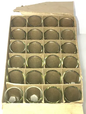 Kimble 45048-25200 KIMAX Borosilicate Culture Tubes, 25 x 200mm, 70mL, Box of 24