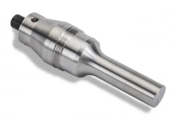 Branson Disruptor horn 3/8 in dia. Stepped, solid