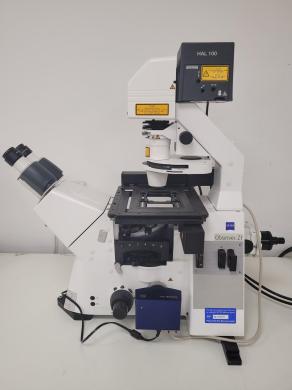 Zeiss AXIO Observer.Z1 w/ CO2/02/Temp Module S1, Axiocam, MCU 28 Microscope Lab-cover