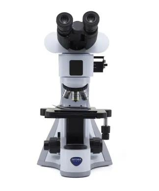 IOS B-510 Trinocular Metallurgical Microscope with 500x Magnification and Incident Light
