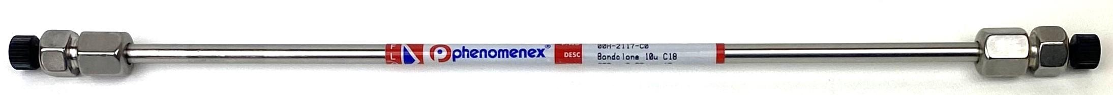 Phenomenex Bondclone C18 Reverse Phase HPLC Column, 30 cm × 3.9 mm × 10 µm